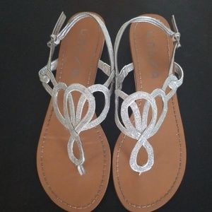 Glitter sandals